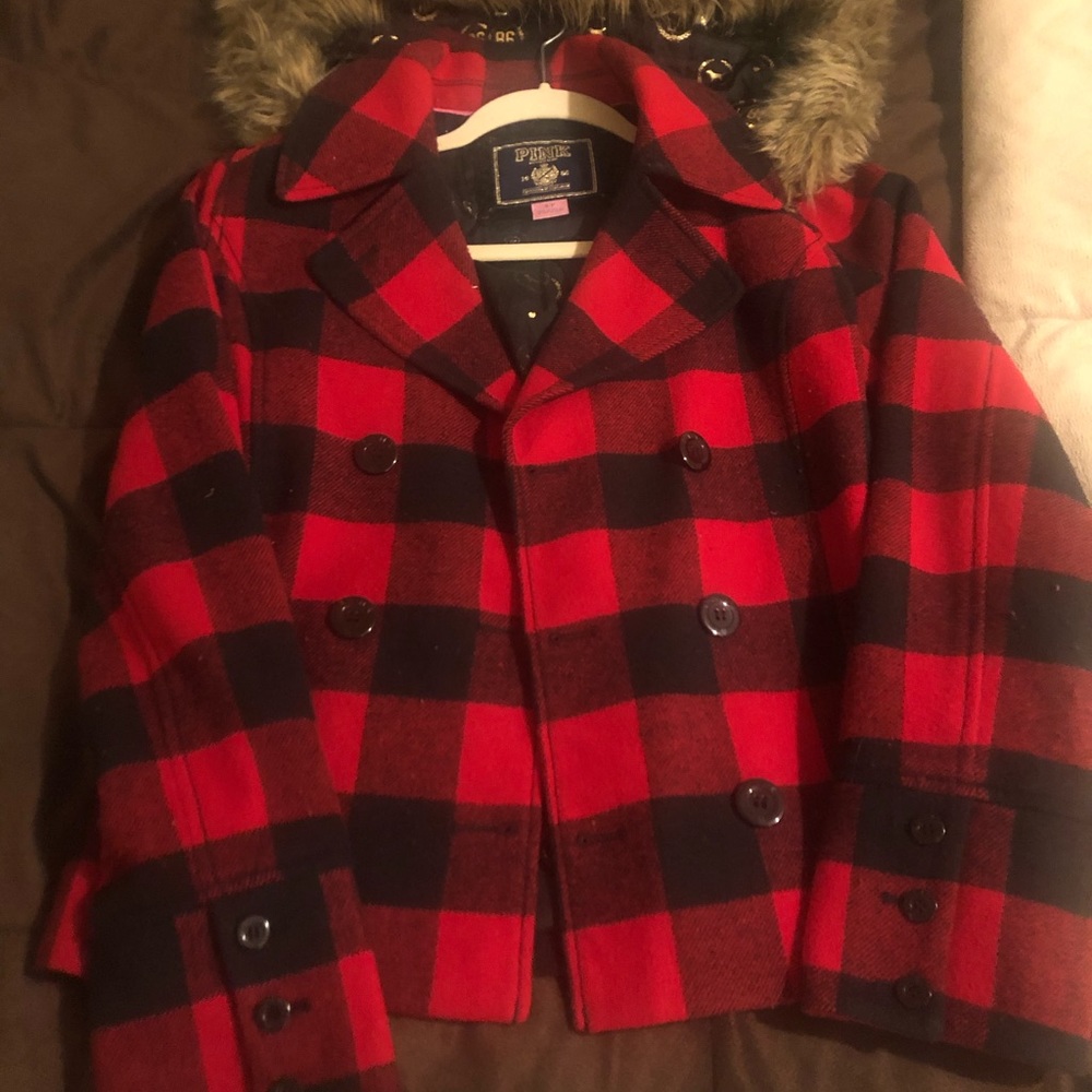 Victoria’s Secret PINK brand Winter Wool Coat Sm.
